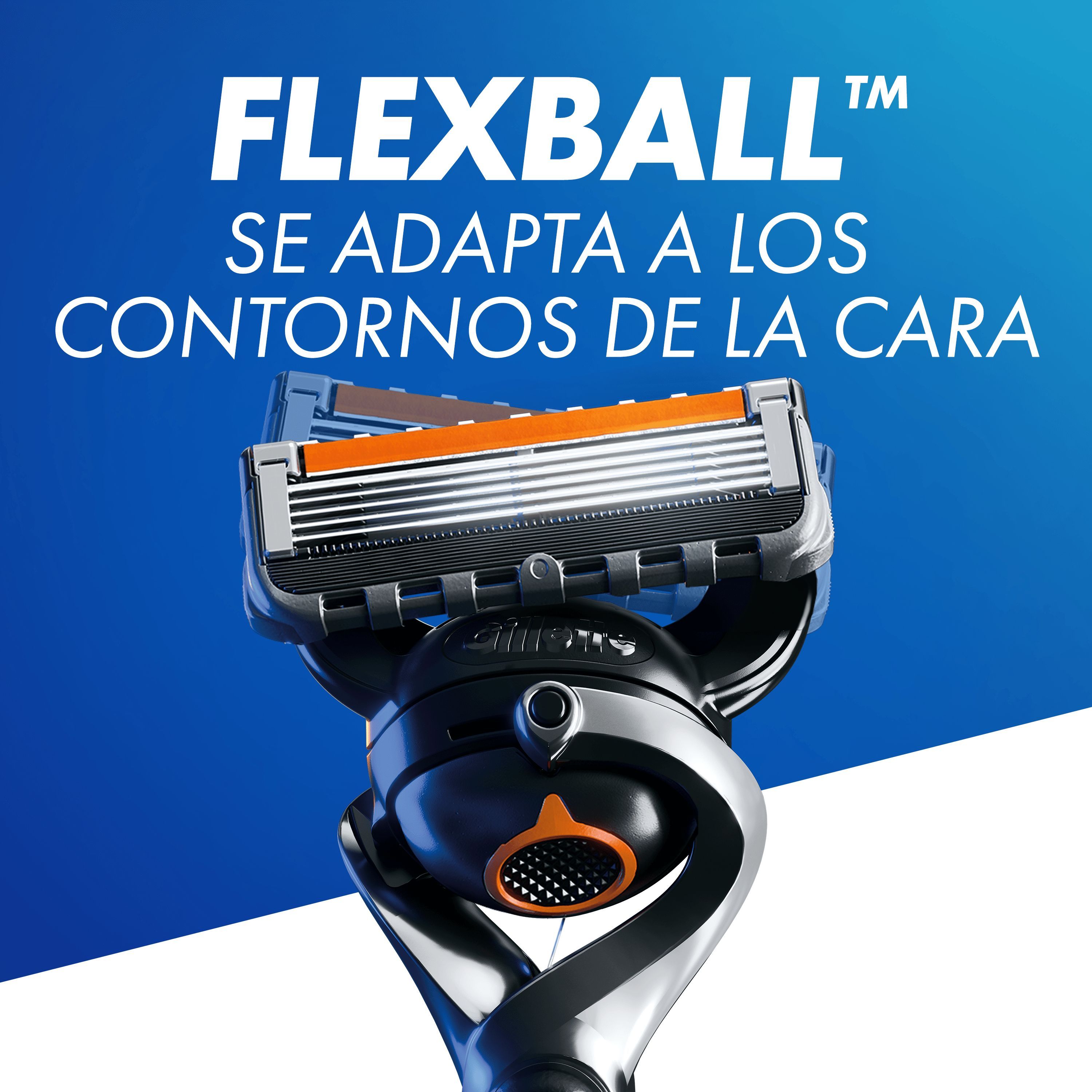 Fusion Proglide Flexball manuālā asmeņu nomaiņa Skūšanās komplekti