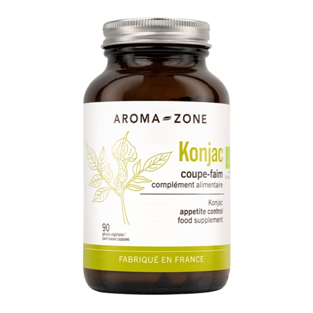 Organiczny środek tłumiący apetyt z konjacu - 90 kapsułek - Suplement diety