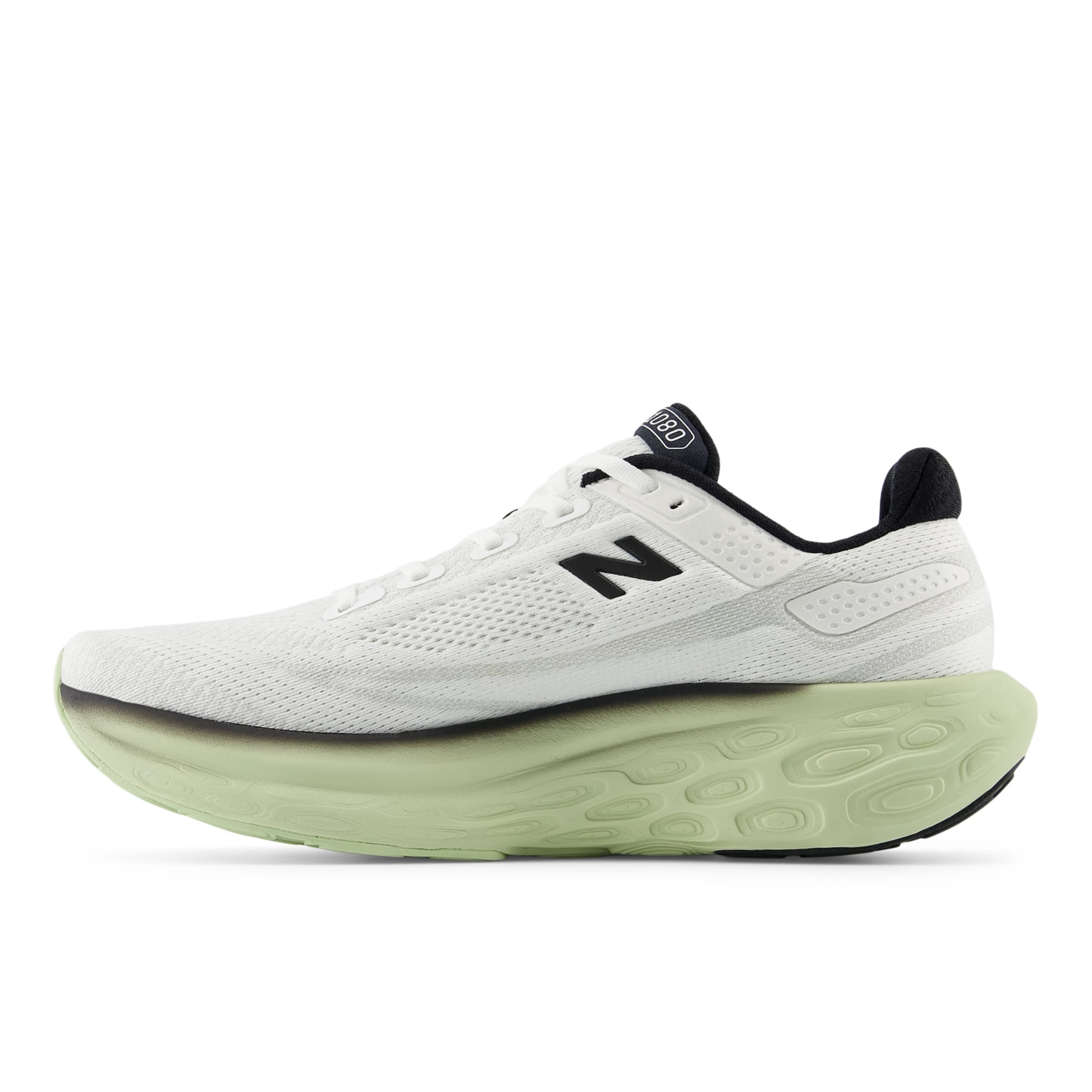 Fresh Foam X 1080v13 White con lichen green