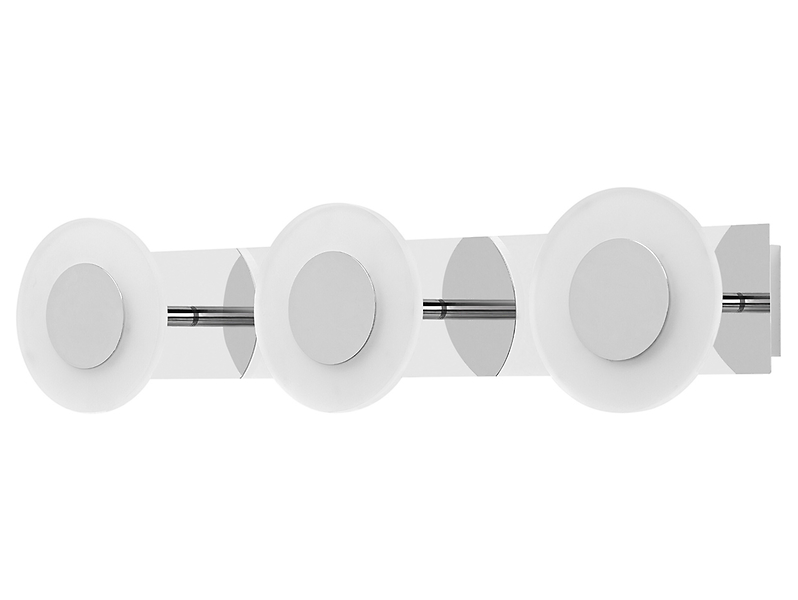 Kinkiet Smart Wifi Orbis LED 3-punktowy ze ściemniaczem biały