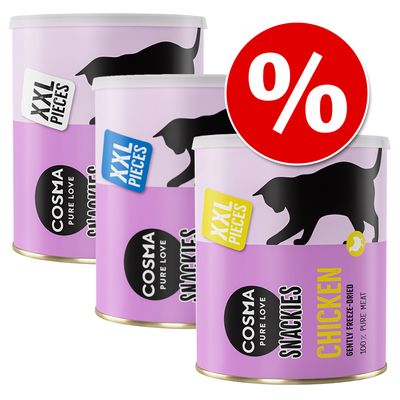 Cosma Snackies XXL Maxi Tube Saver Pack