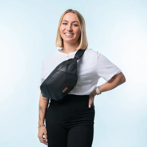 Cabaia Sac banane Large Jupiter noir