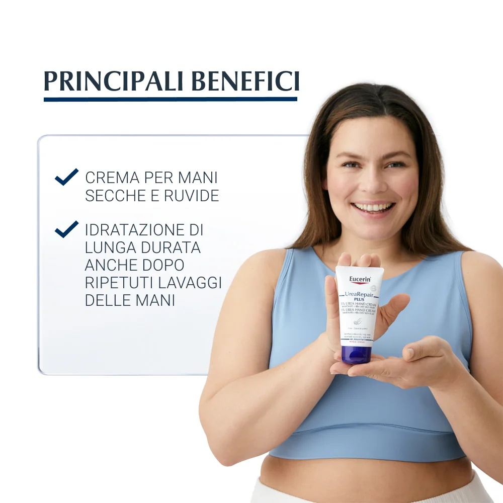 EUCERIN Crème Mains Réparatrice Urée Eucerin 75 ml Urée 5 %