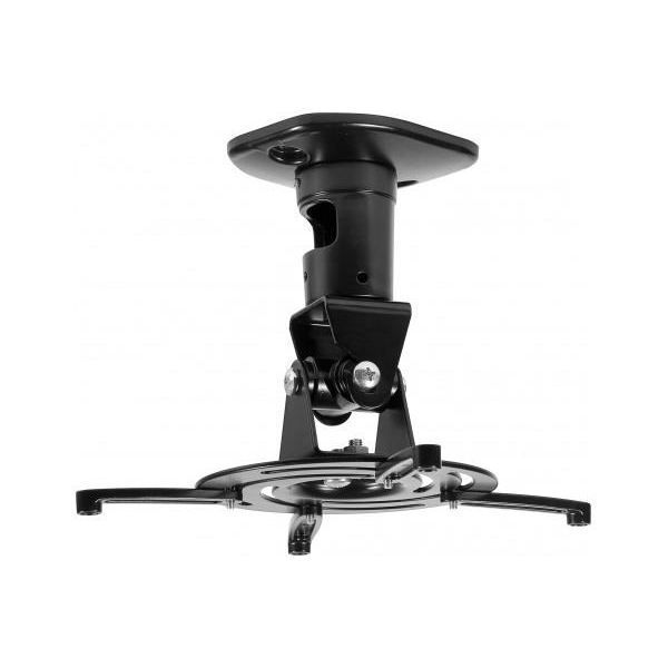 Soporte de techo universal para proyector de vídeo, 150 mm de altura.