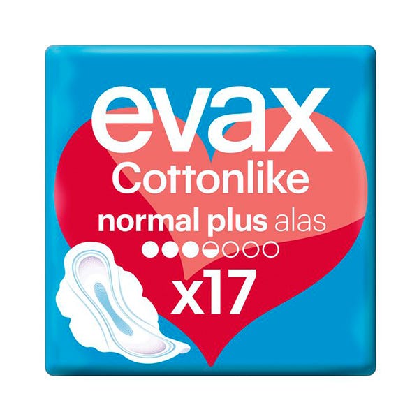 Φτερούγες Evax Cottonlike Normal Plus 17| 17UD