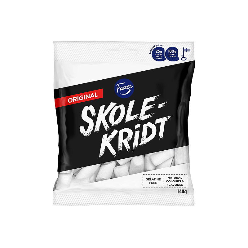 Fazer Skolkrita 140 g Fazer