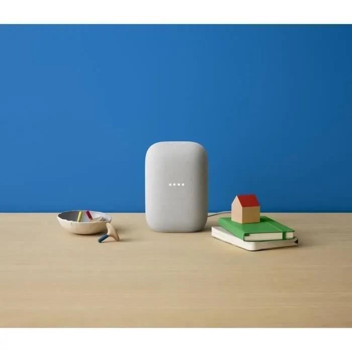 Enceinte Connectée - GOOGLE - Google Nest Audio - Sans fil - Bluetooth 5.0 - Fonction mains libres