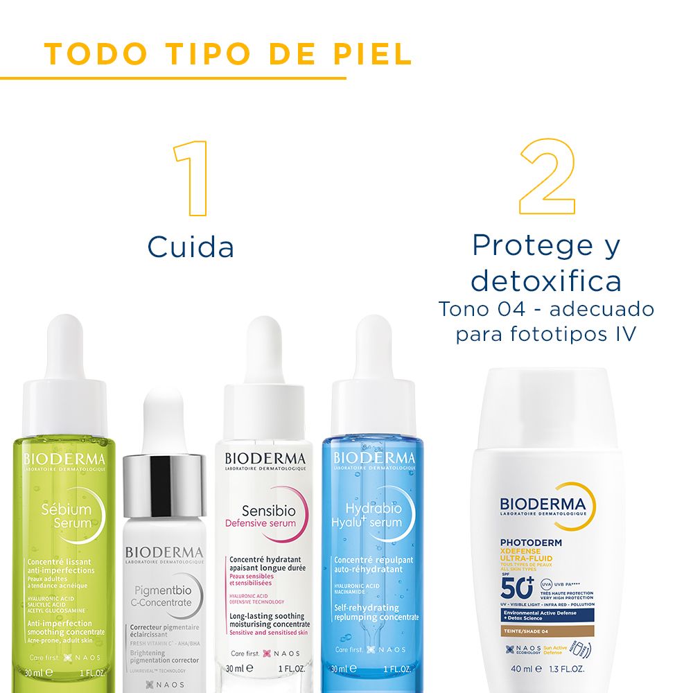 „Photoderm XDefense Ultra Fluid“ SPF 50, atspalvis 04 Apsaugos nuo saulės vaistinė