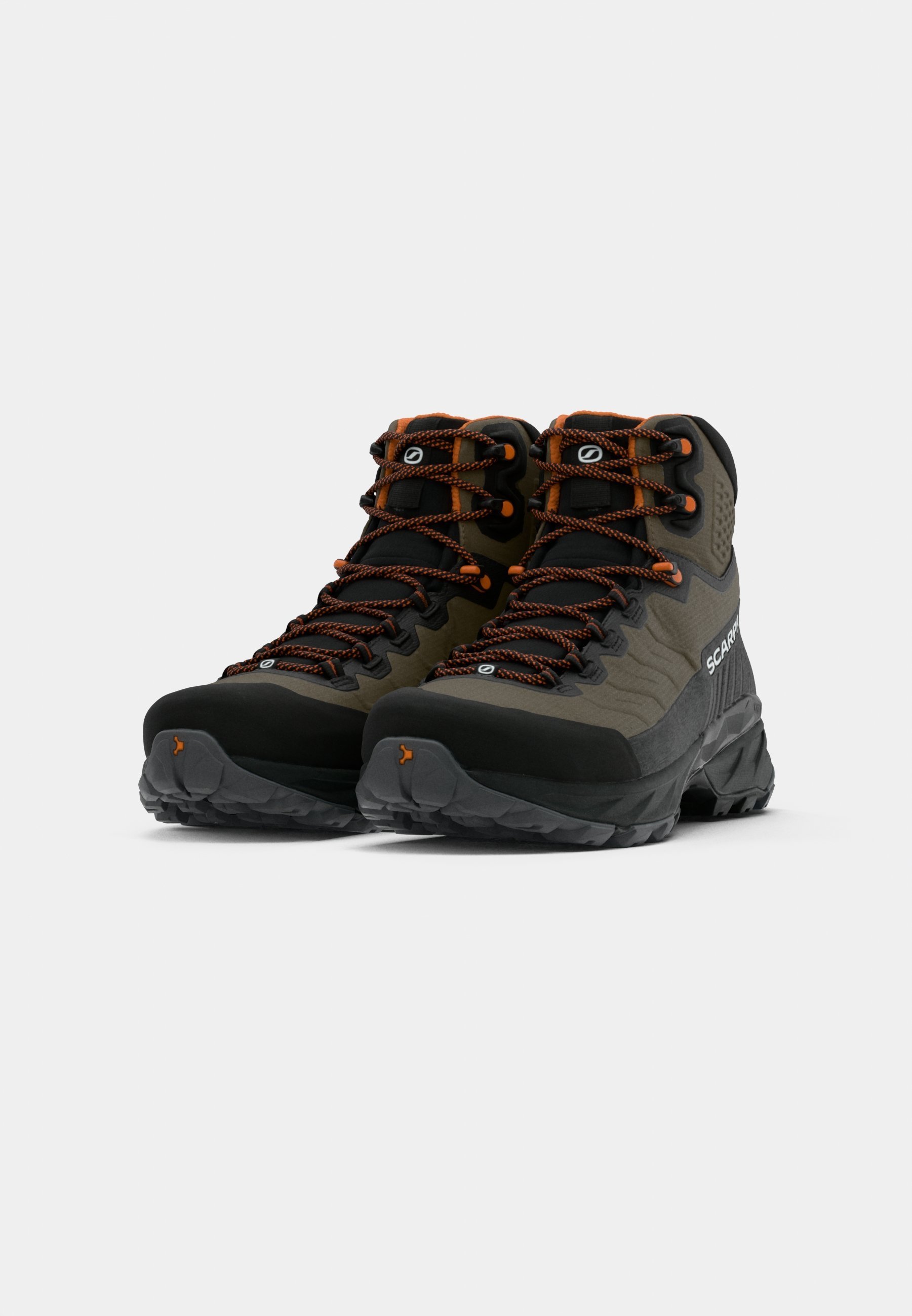 Scarpa RUSH TRK GTX - Botas de caminhada - cor lama/laranja queimado