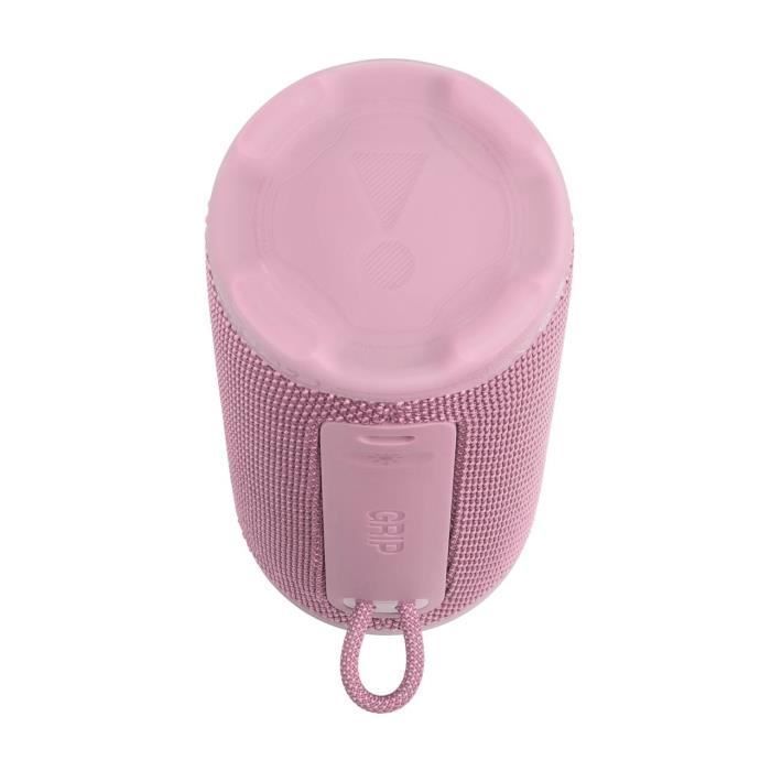 Altavoz Bluetooth - JBL - Empuñadura - Hasta 14 horas de autonomía - Resistente al agua - Rosa