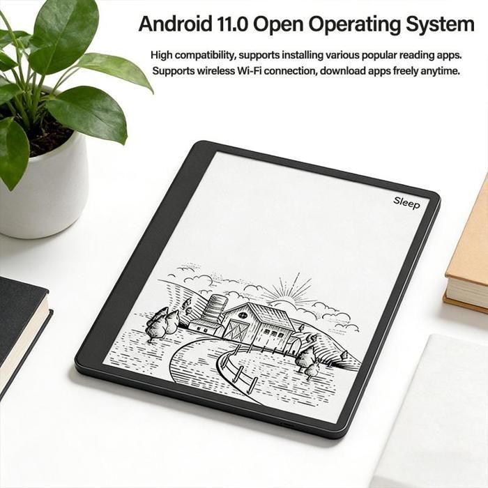 10.3-inch e-ink screen e-reader, Android 11, WiFi, Bluetooth, touchscreen E-ink tablet, digital paper, ebook reader