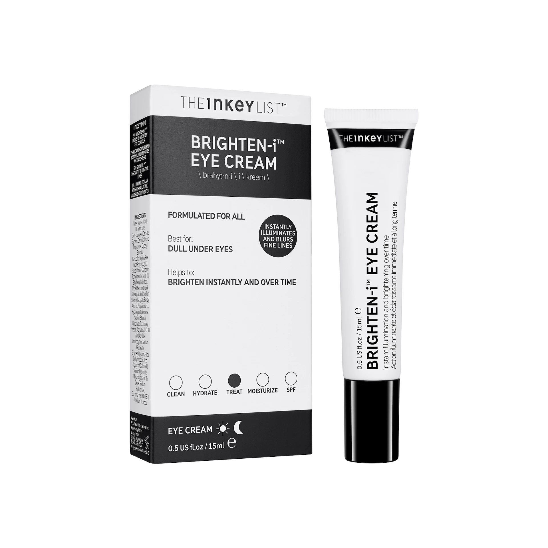 Cremă de ochi Brighten-i - Lista INKEY