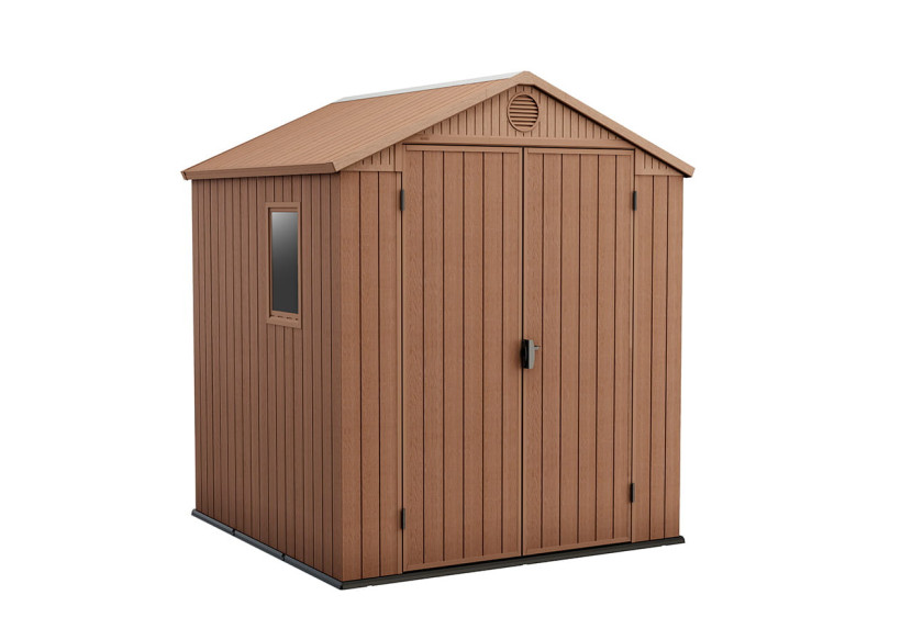 Domek ogrodowy, narzędziowy Darwin 6x6 - brown