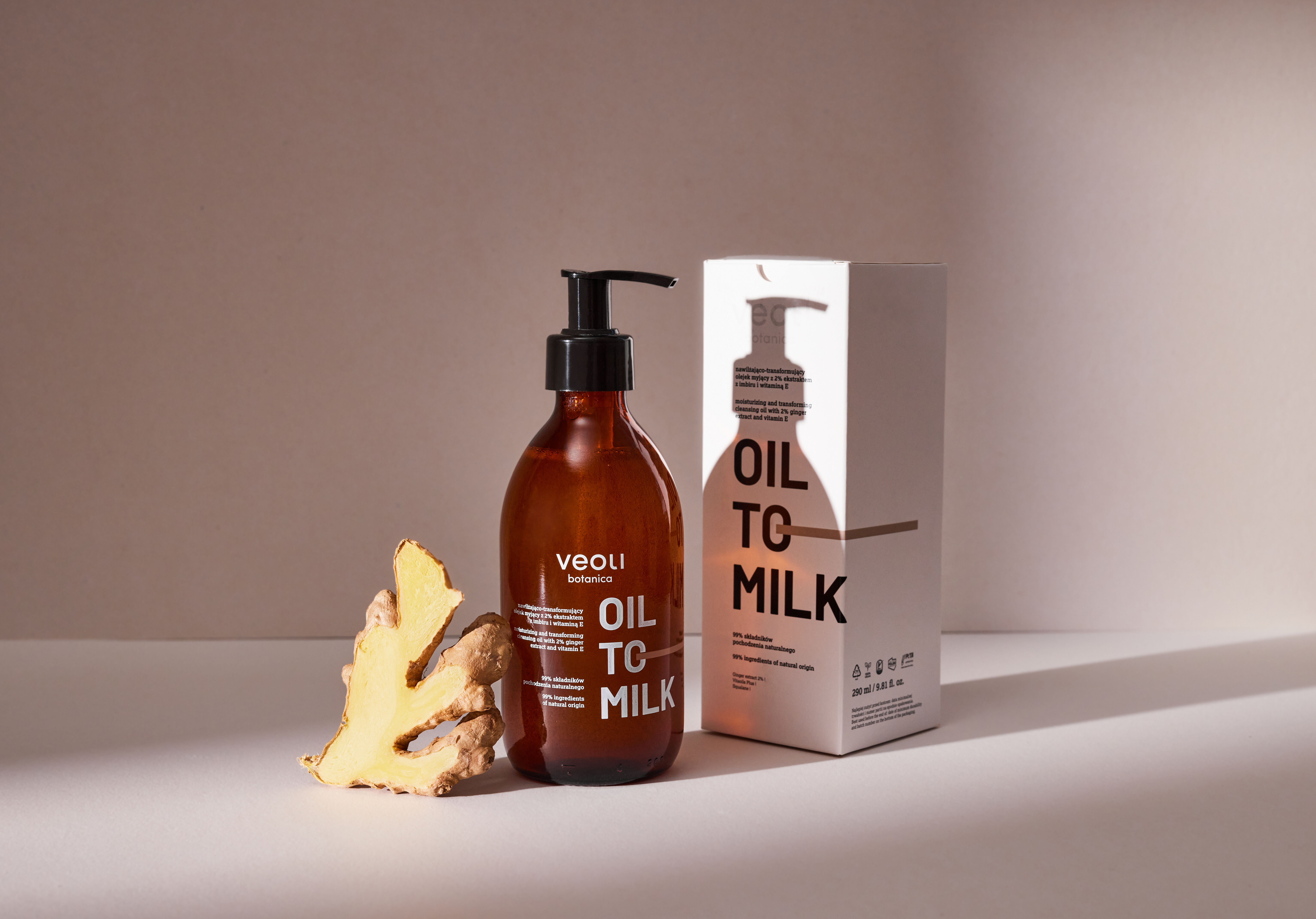 Veoli Botanica olej do mlieka