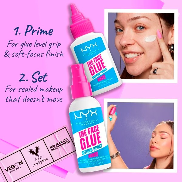 NYX Professional Makeup The Face Glue Primer<br>35ml