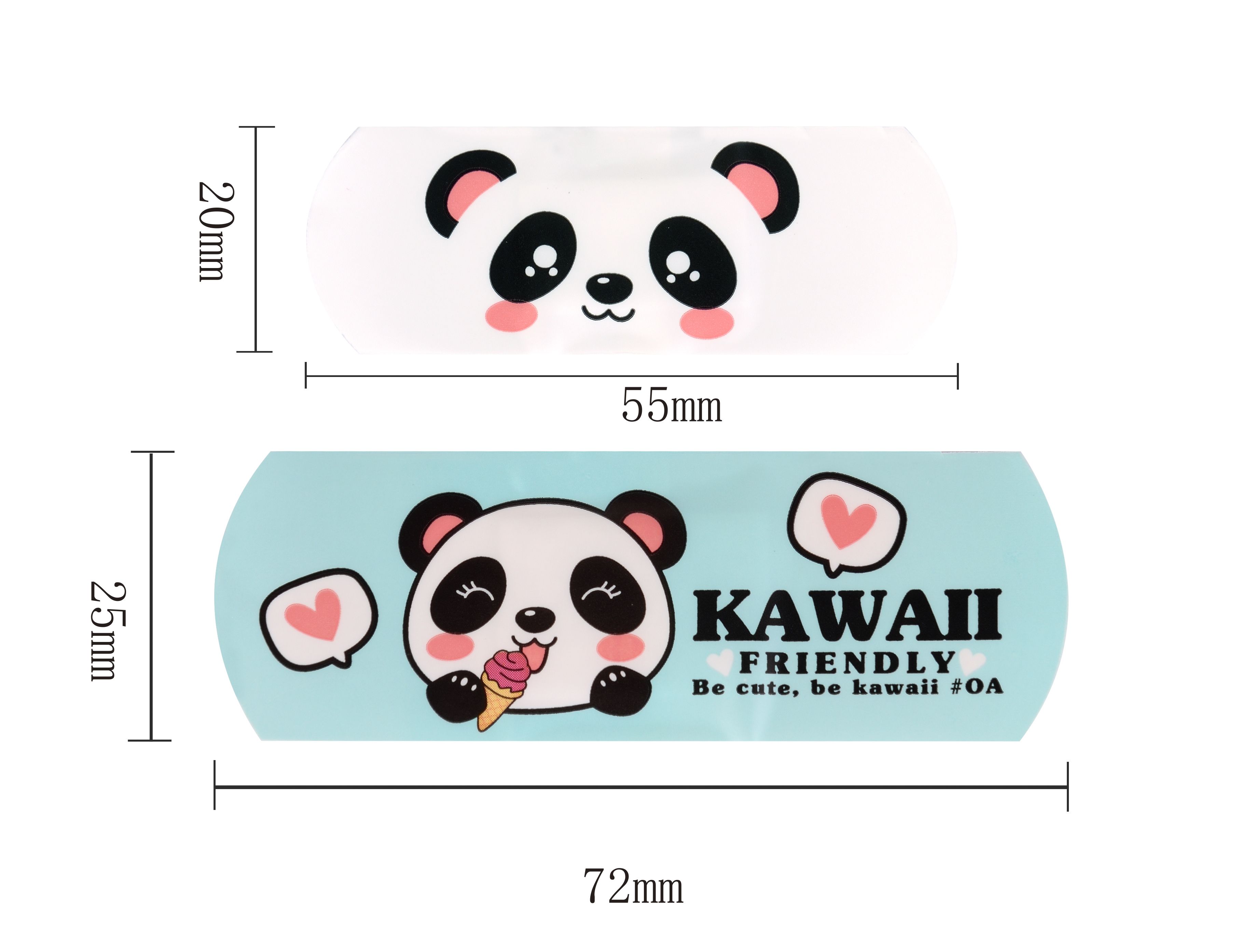 Kawaii metalna kutija sa preljevima Početna