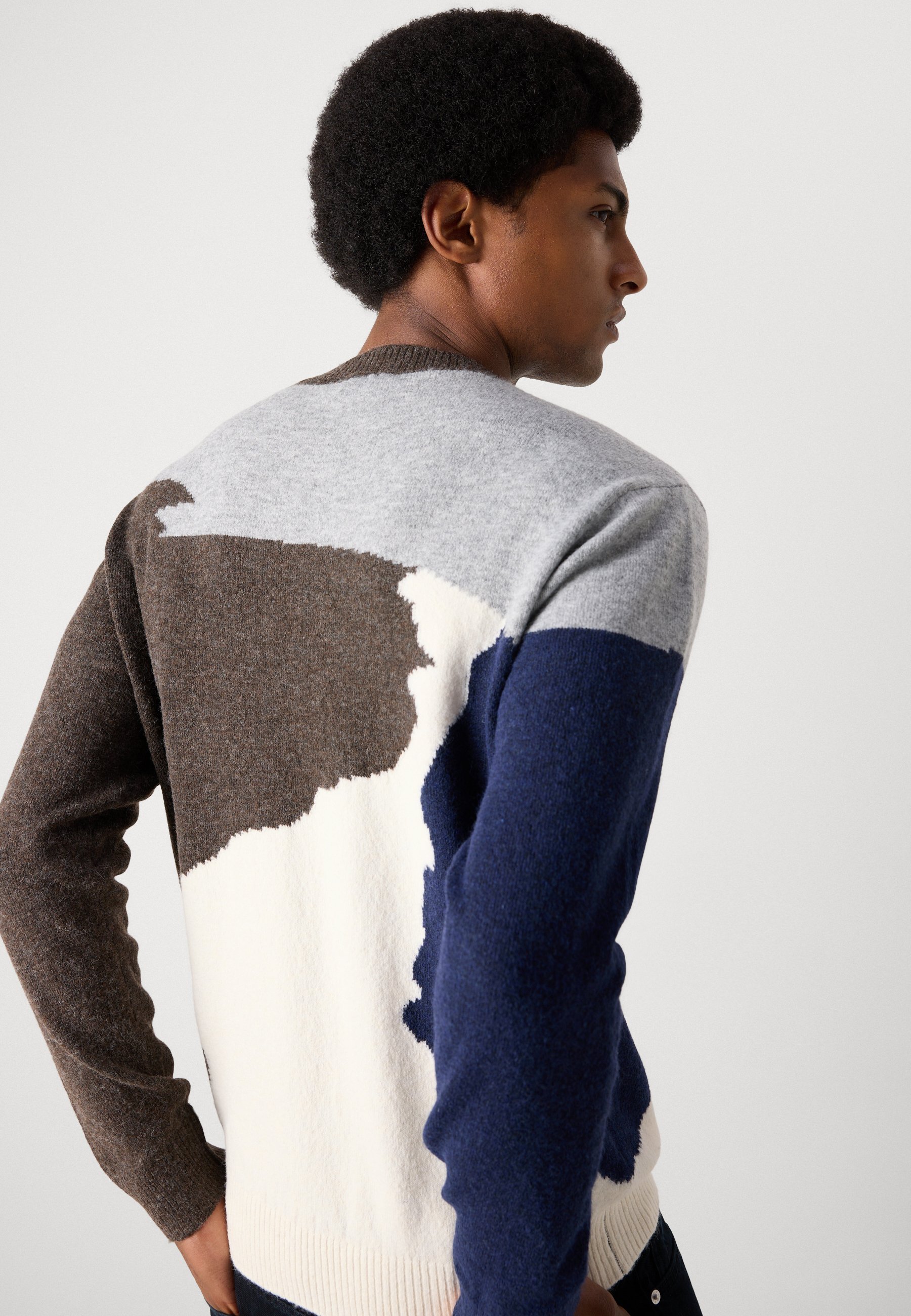 Pull INDICODE JEANS - marron foncé