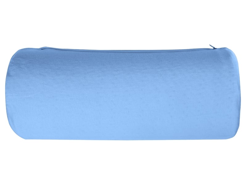 Poszewka na poduszkę specjalistyczną Półwałek bawełna 40x16 cm niebieska