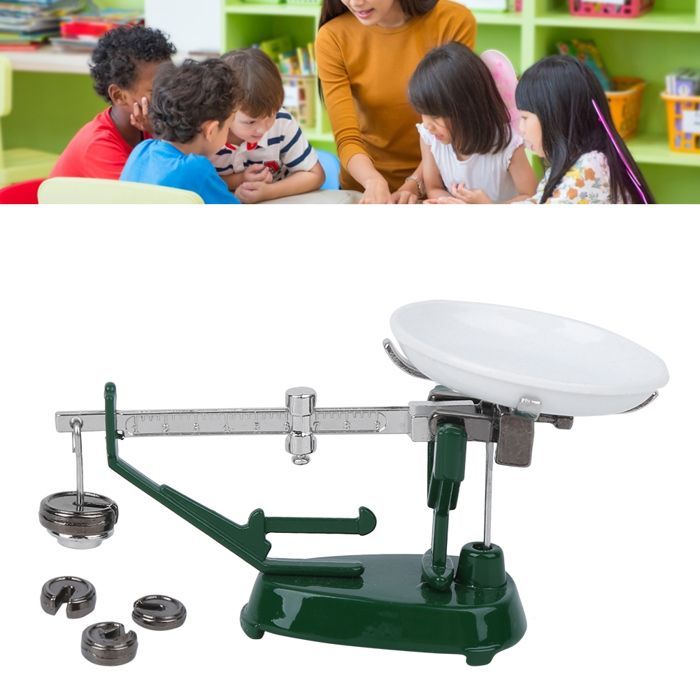1:12 Jouet de Balance de Plate-Forme Accessoire de Maison de Poupée Miniature en Métal Cadeau Collection