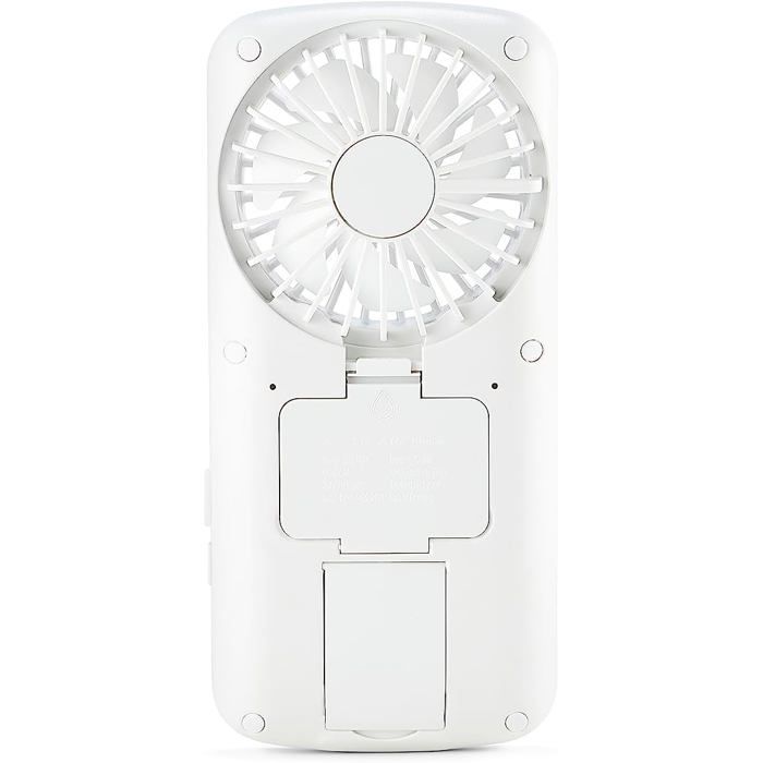 Pocket Chill - Mini Ventilateur Portable - Brumisateur - Léger Et Puissant : 3 Vitesses - Silencieux - Rafraîchisseur D'Air De Poch