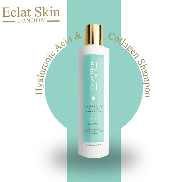 Eclat Skin London Šampón s kyselinou hyalurónovou a kolagénom 250 ml