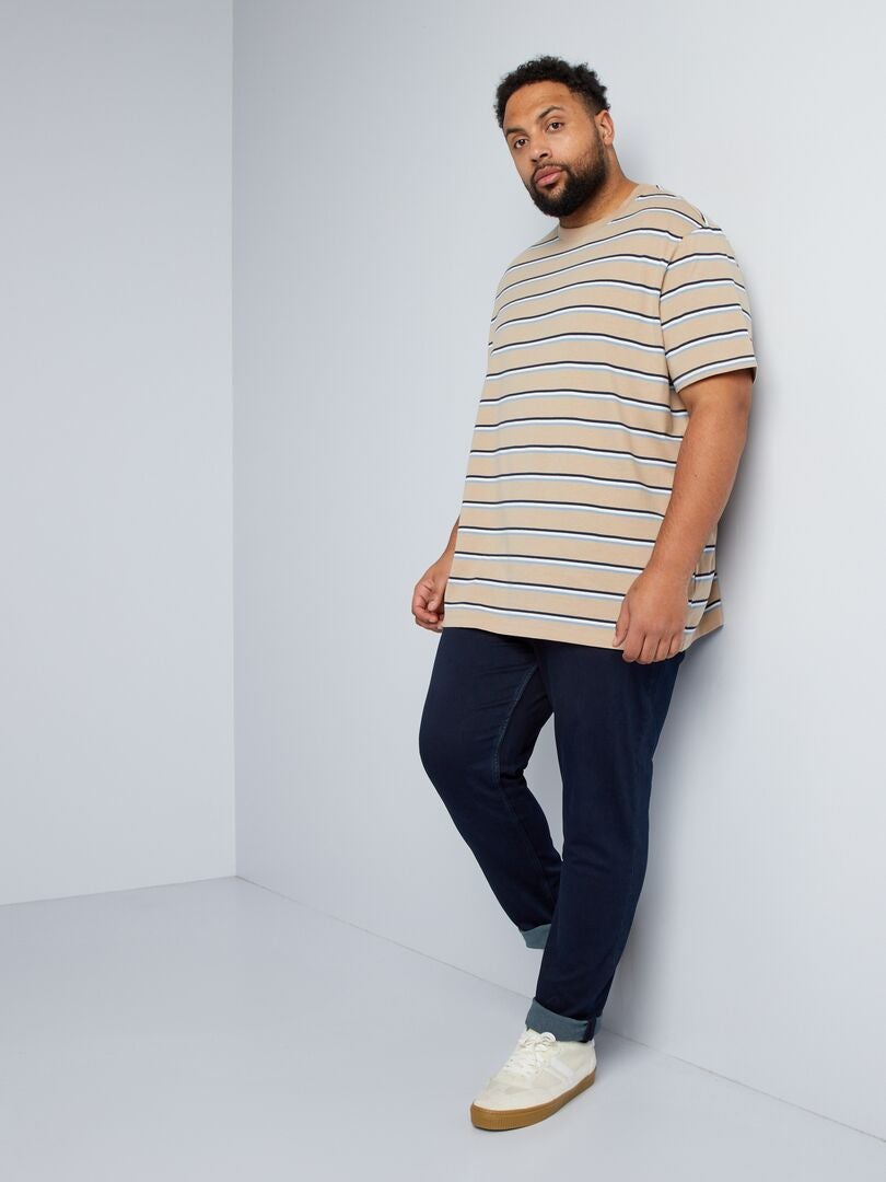 Slim Fit Denim Broek - BLAUW