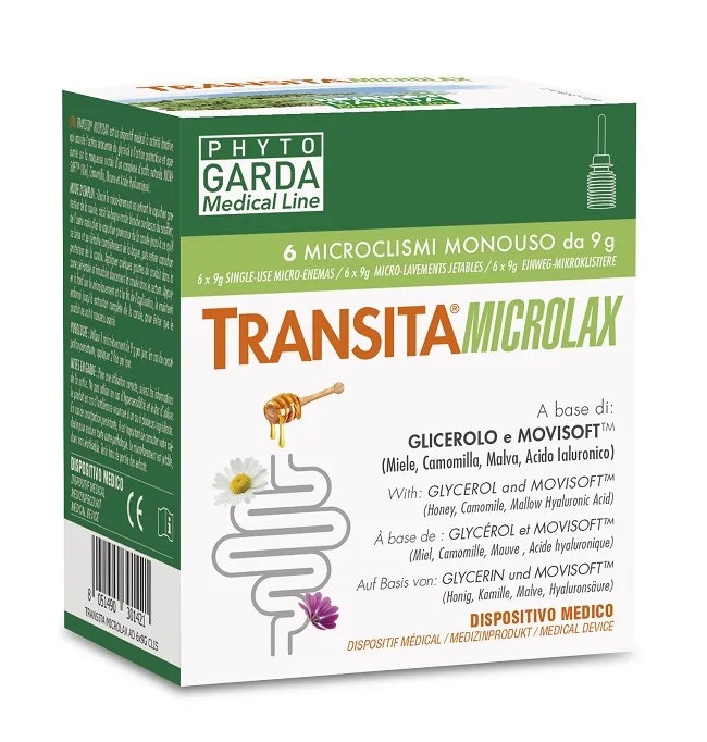 PHYTO GARDA Phyto Garda Transita Microlax für Erwachsene 6 Mikro-Einläufe Verstopfung