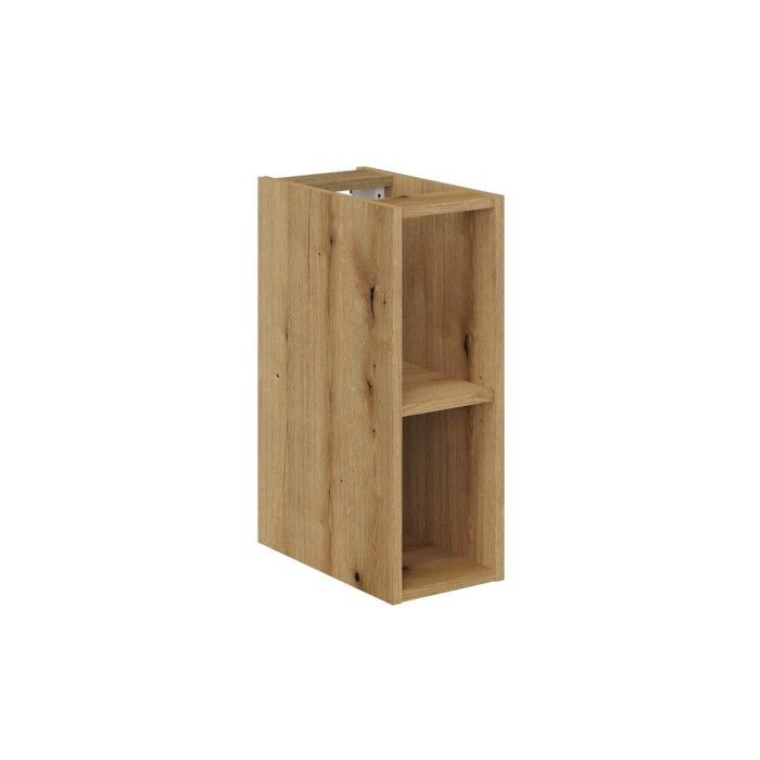 Unitate de depozitare pentru baie VANO – Finisaj stejar – Lățime 20 × A 57 × Î 39 cm – Montare pe perete