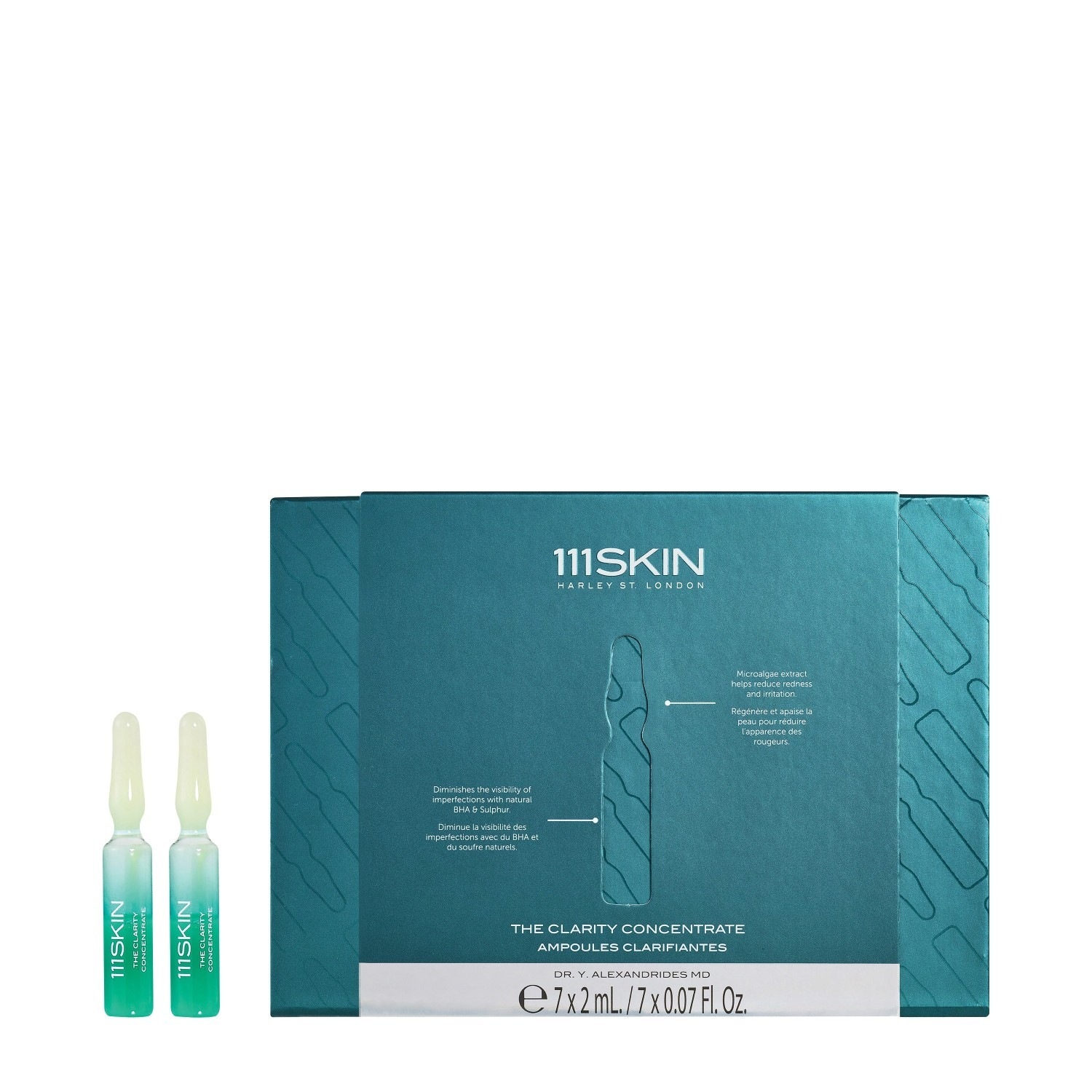 111Skin ampulės serumas „Clarity“ – koncentratas skaidrumui – 14 ml