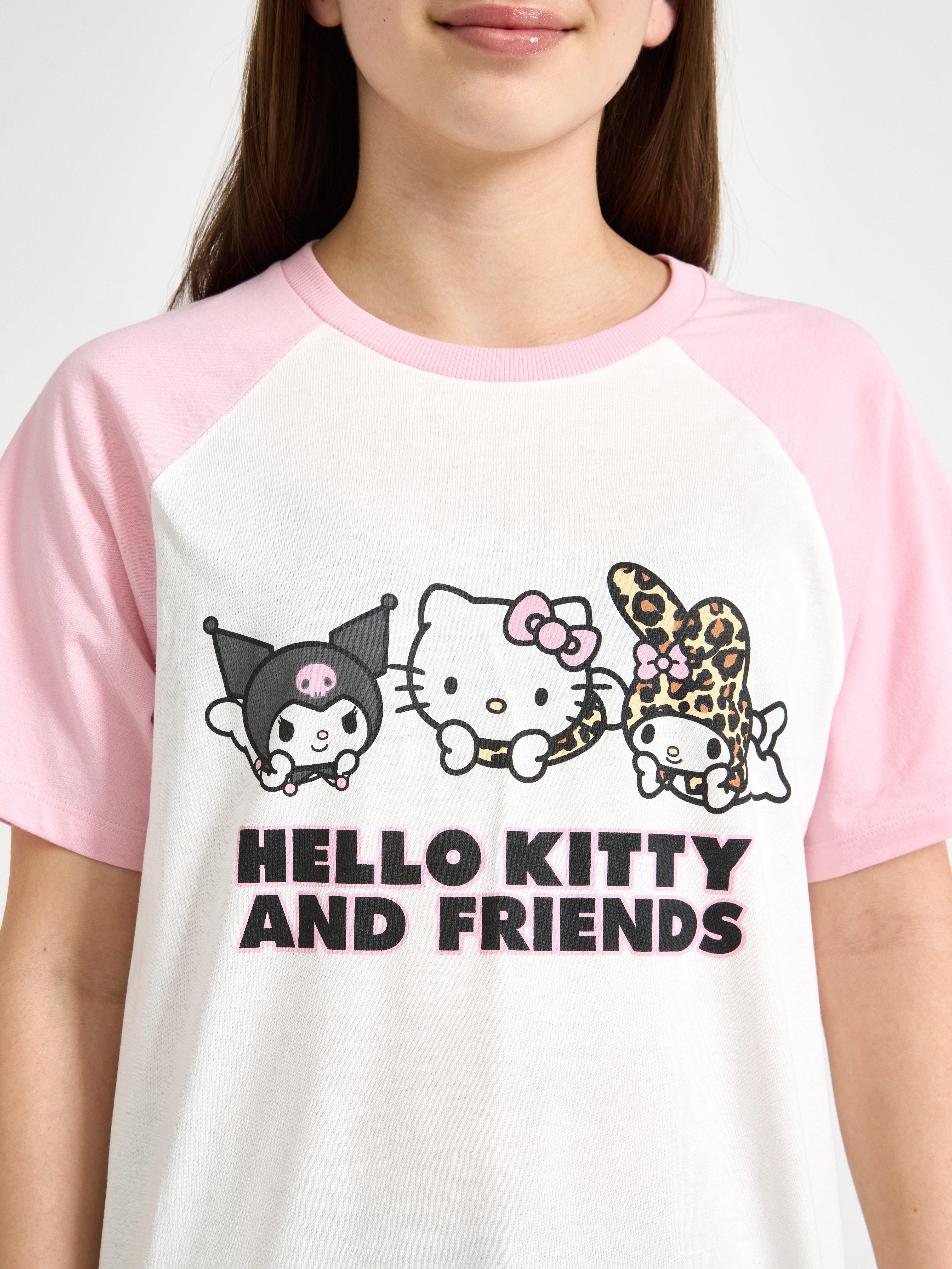 Majica Hello Kitty i prijatelji, Off White
