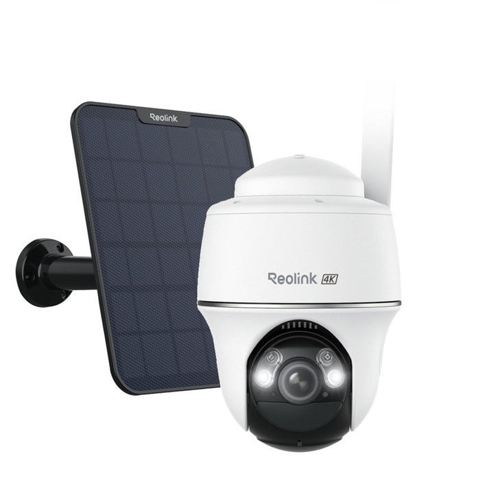 Reolink 8MP 4G Battery-Powered Security Camera, Color Night Vision, 355° Pan & 140° Tilt, Smart Motion Detection, Go PT Ultra+SP