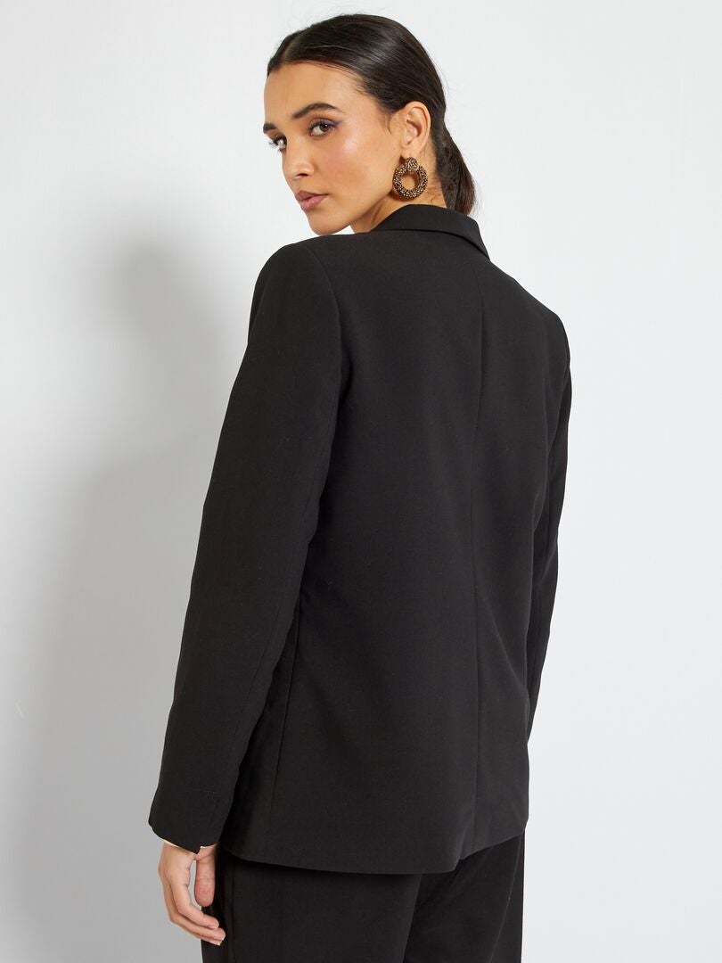 Blazer midi - Preto