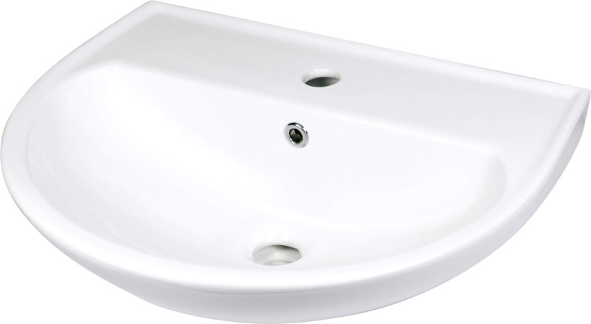 DEANTE Umywalka ceramiczna ścienna z miejscem na baterię