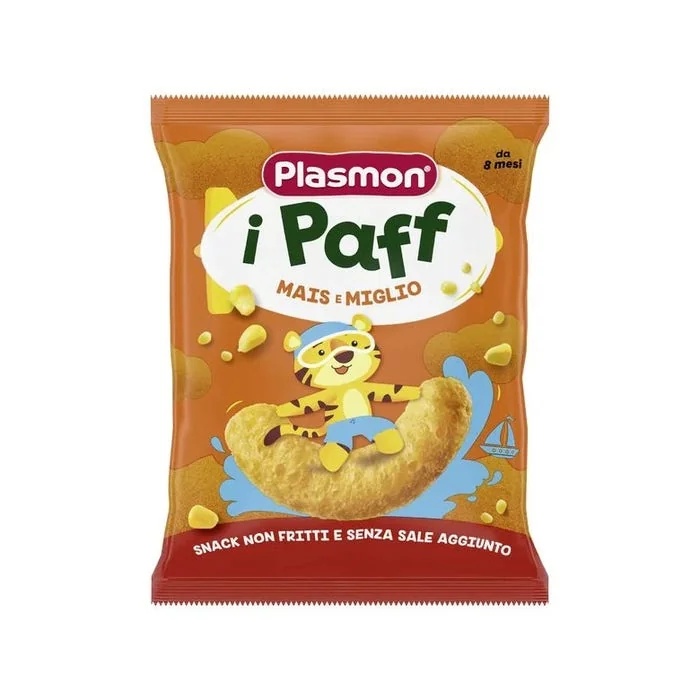 PLASMON Plasmon Paff maíz y mijo 15 g alimento para bebés