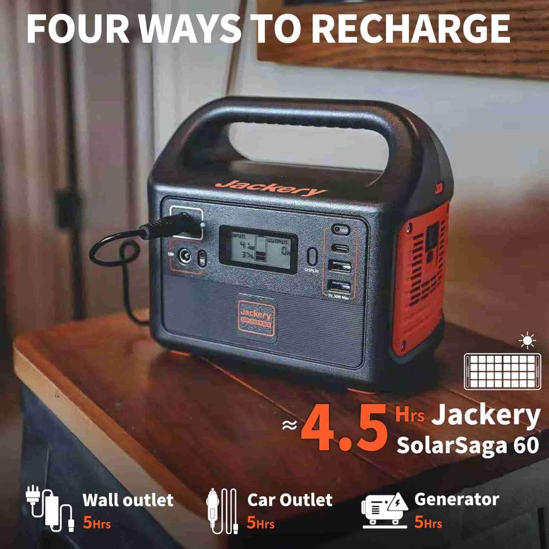Jackery Explorer 160 kannettava voimalaitos