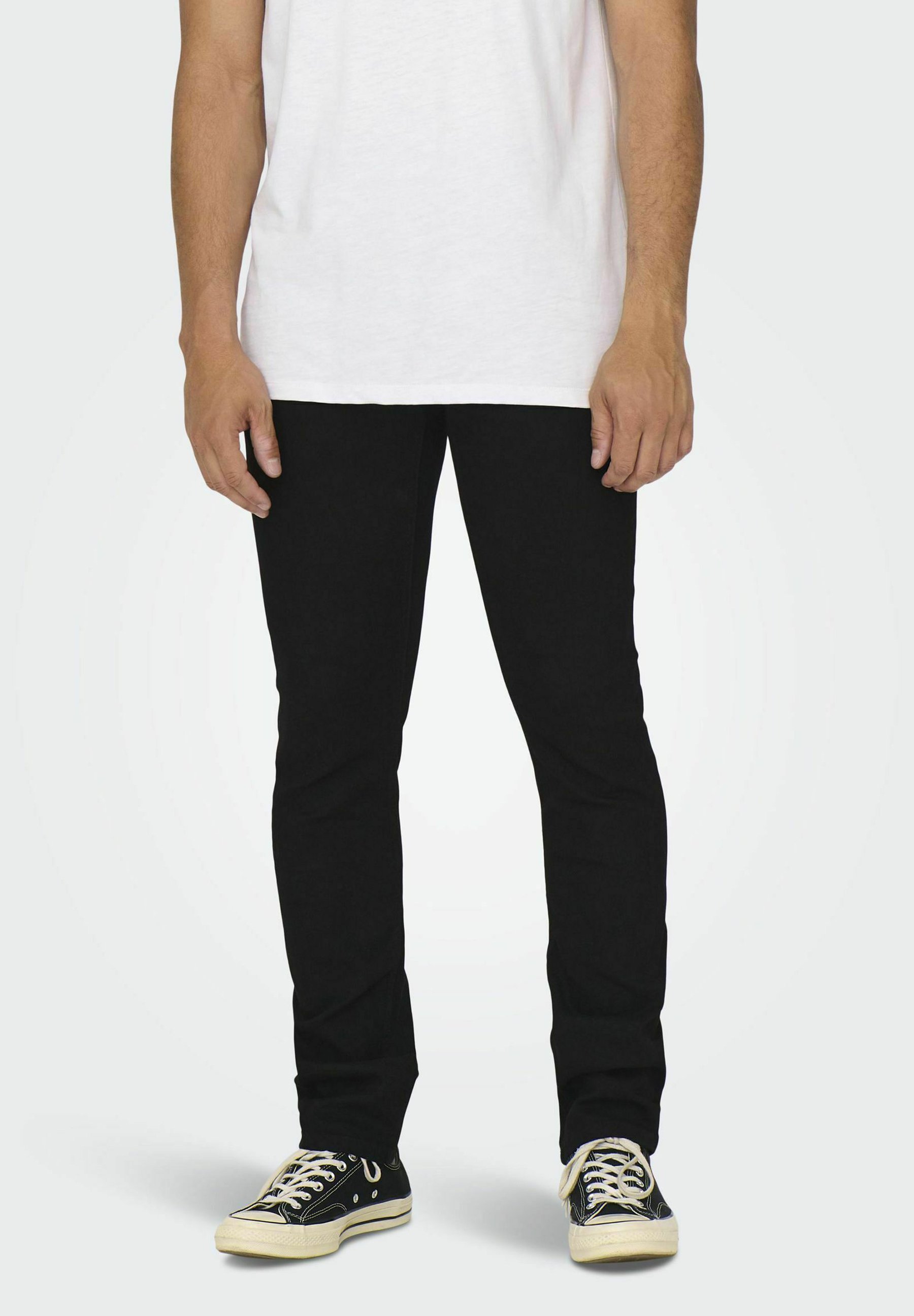 Only & Sons ONSLOOM BOX - Jean slim - denim noir