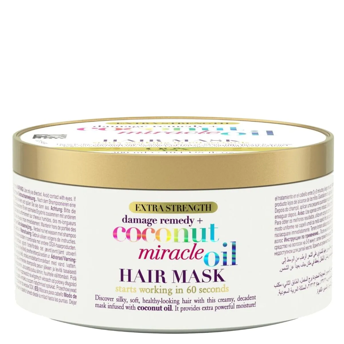OGX Coconut Miracle Maska do włosów z olejkiem kokosowym