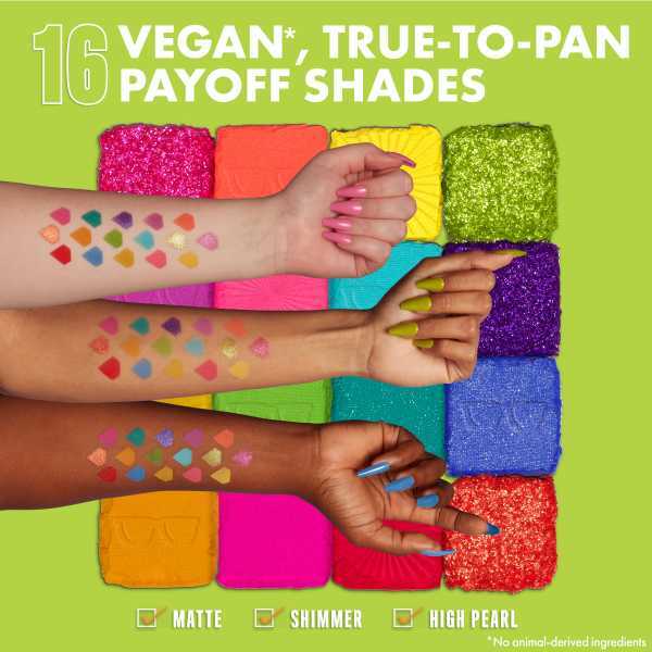 Paletă de farduri Nyx Pmu Ultimate - I Know That's Bright