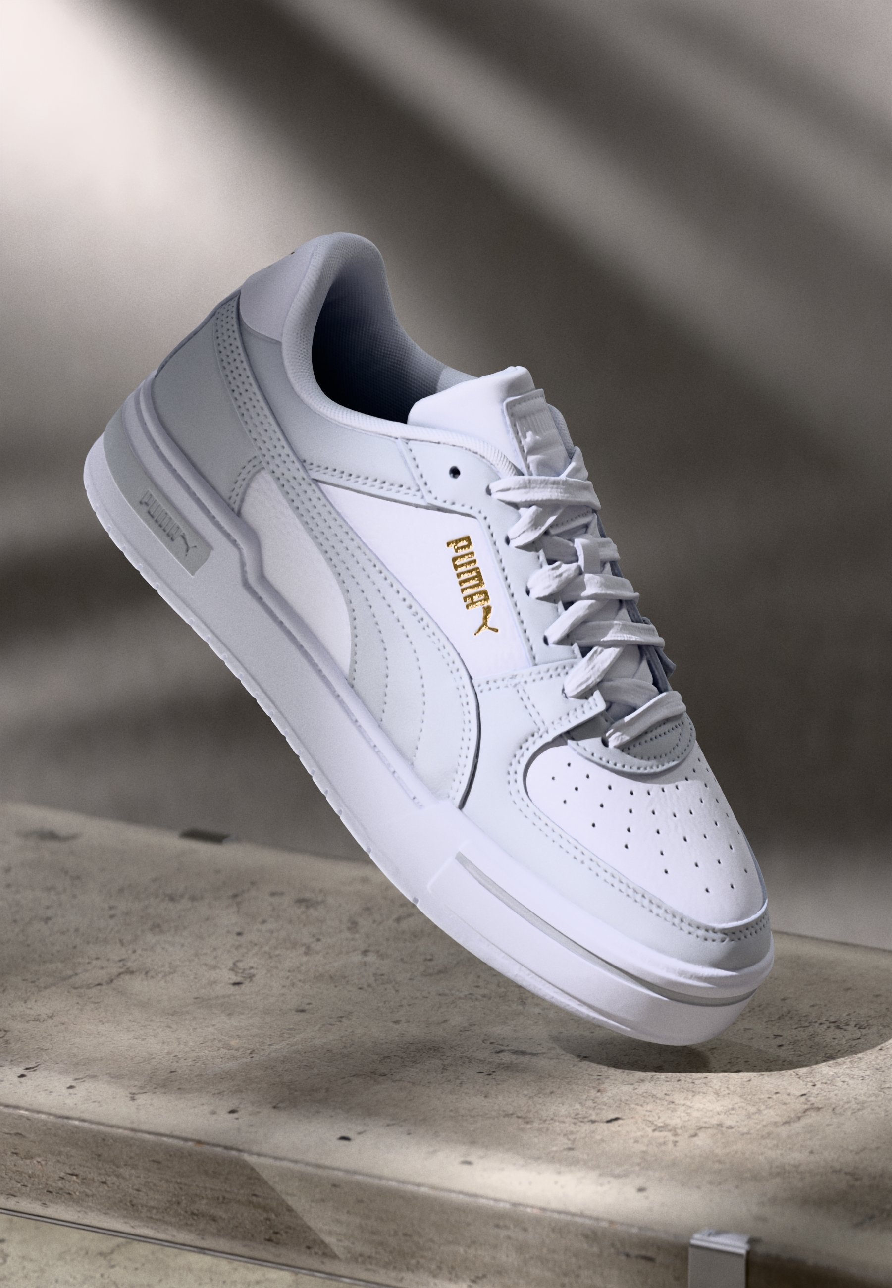 Puma PRO CLASSIC UNISEX - Sneakers - wit/harbor mist