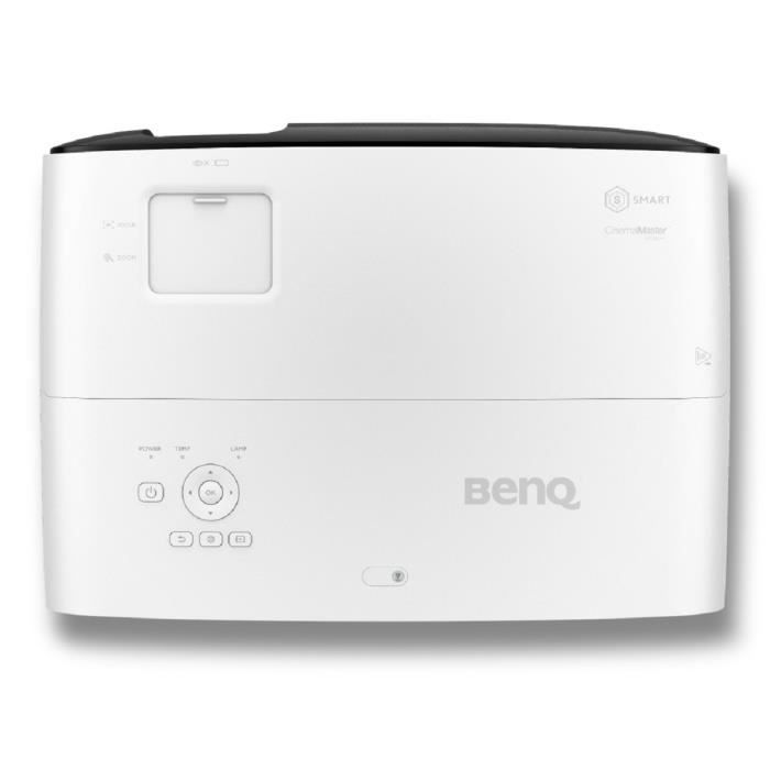Proyector BENQ TK810 - 4K UHD DLP (3840x2160) - 3200 lúmenes ANSI - HDMI, USB - Android TV - Altavoz de 5W - Blanco y negro