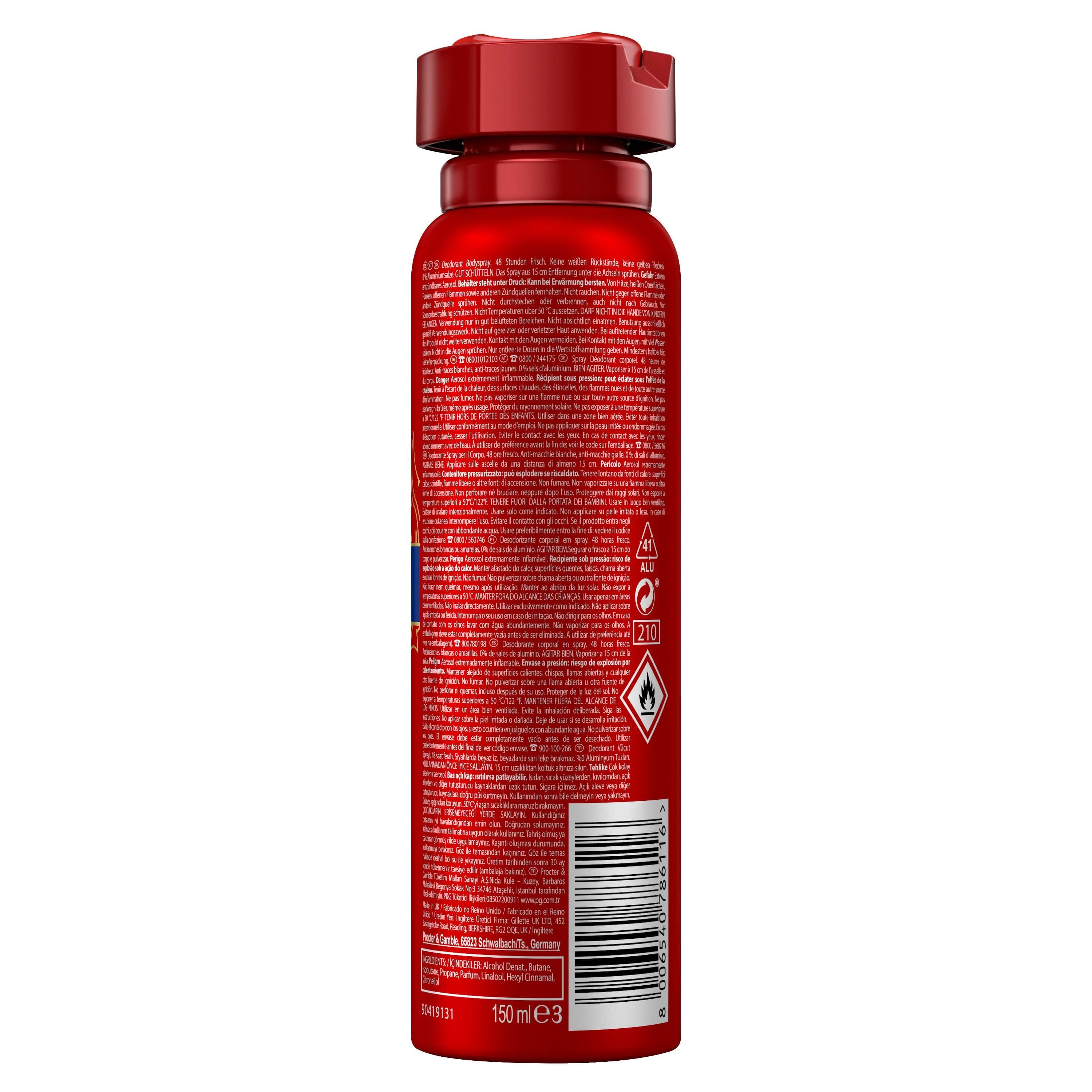 Dezodorant v spreju Captain Deodoranti