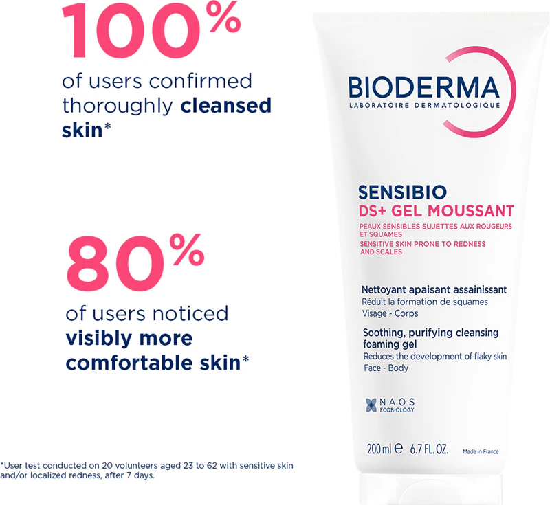 Bioderma Sensibio DS+ Gel Moussant gel de limpeza para pele sensível