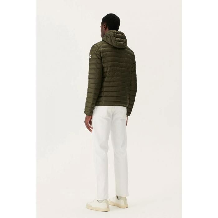 JOTT NICO MEN'S ARMY DOWN JACKET with hood