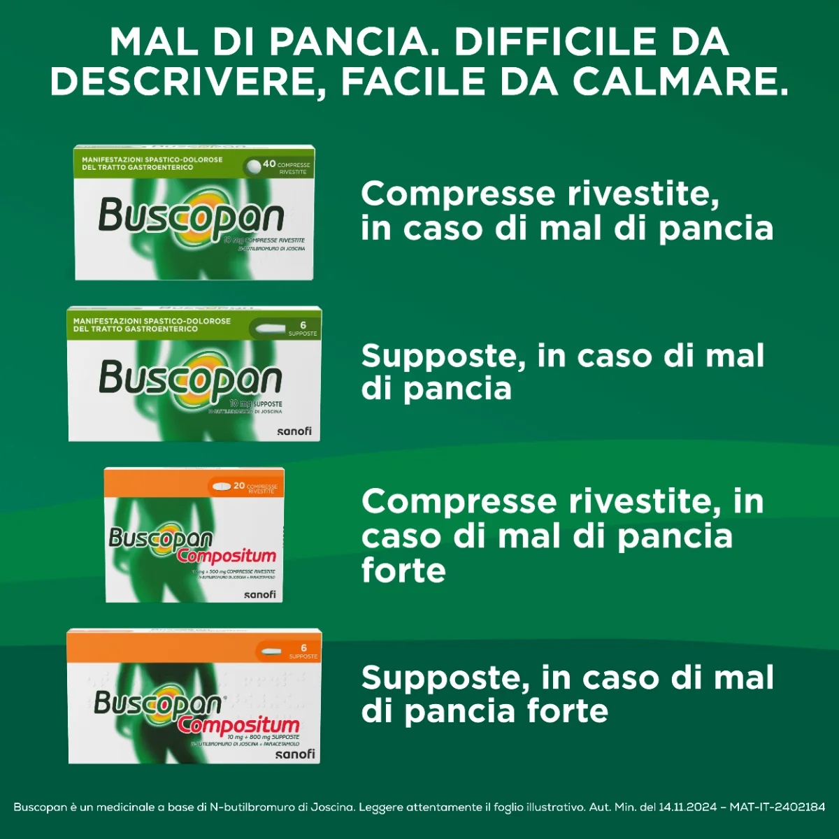 BUSCOPAN Buscopan 10 mg 6 zetpillen Antispasmodisch middel