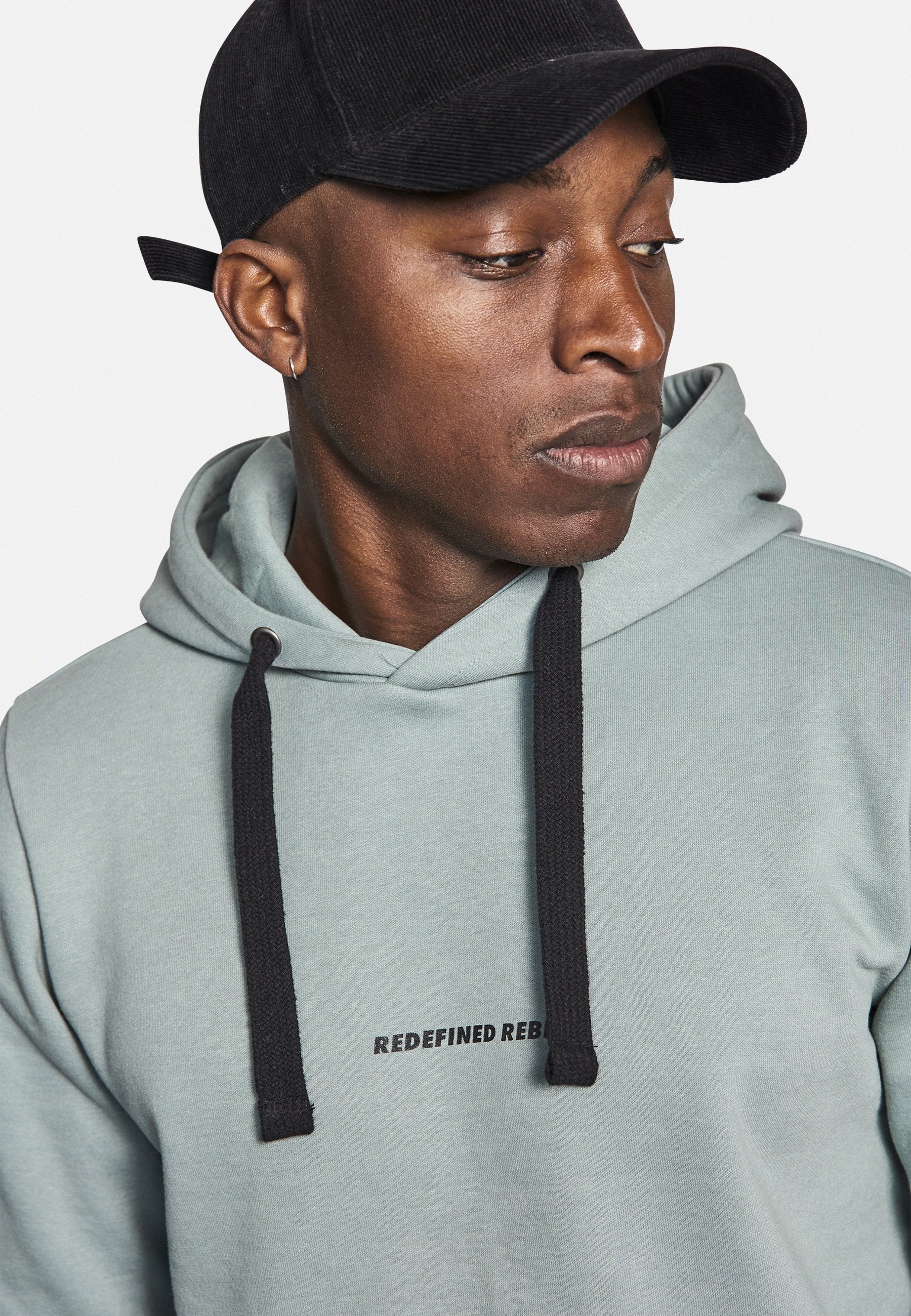 Redefined Rebel ALFRED - Hoodie - Mineralblau