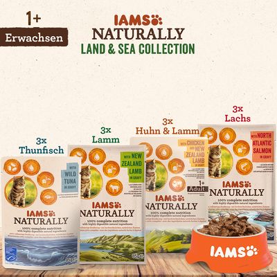 IAMS Naturally Adult - Collezione Terra e Mare