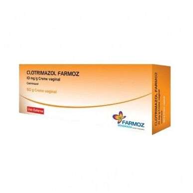 Farmoz Clotrimazol Creme Vaginal 50 gr 50 gr