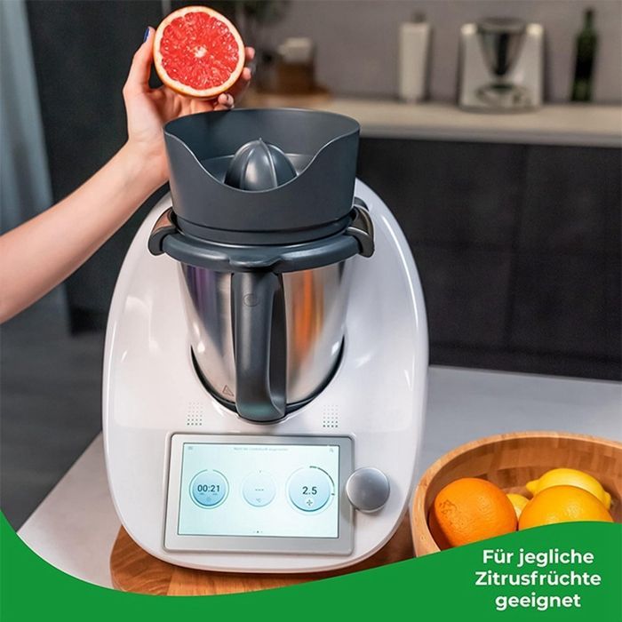 Pour Thermomix TM5 TM6 TM31 Séparateur de Jus Extracteur Citron Orange Jus Attachement Panier Cuisine Presse-Agrumes Manuel