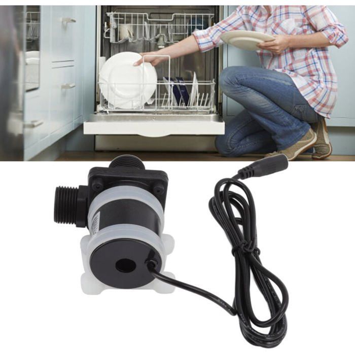 Pompe de circulation DC 8V-24V pour chauffe-eau solaire, douche, plancher chauffant, filetage mâle G1/2 --