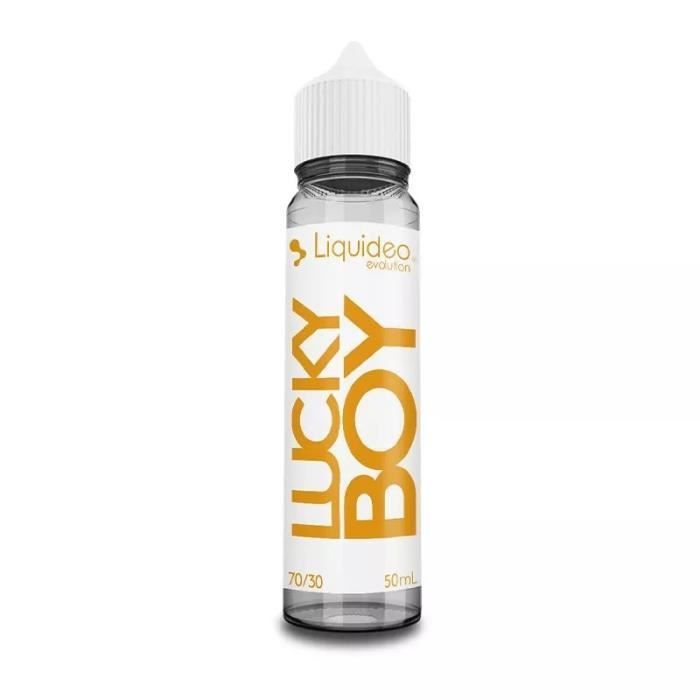 Eliquide Surboosté - Liquideo - Lucky Boy - 50ML - Arômes Classic Corsés